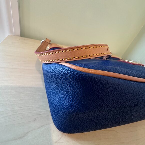 Dooney & Bourke Kimberly Pebble Grain Shoulder Bag – Navy Blue - Picture 8 of 12